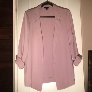 Dusty pink Topshop blazer worn once